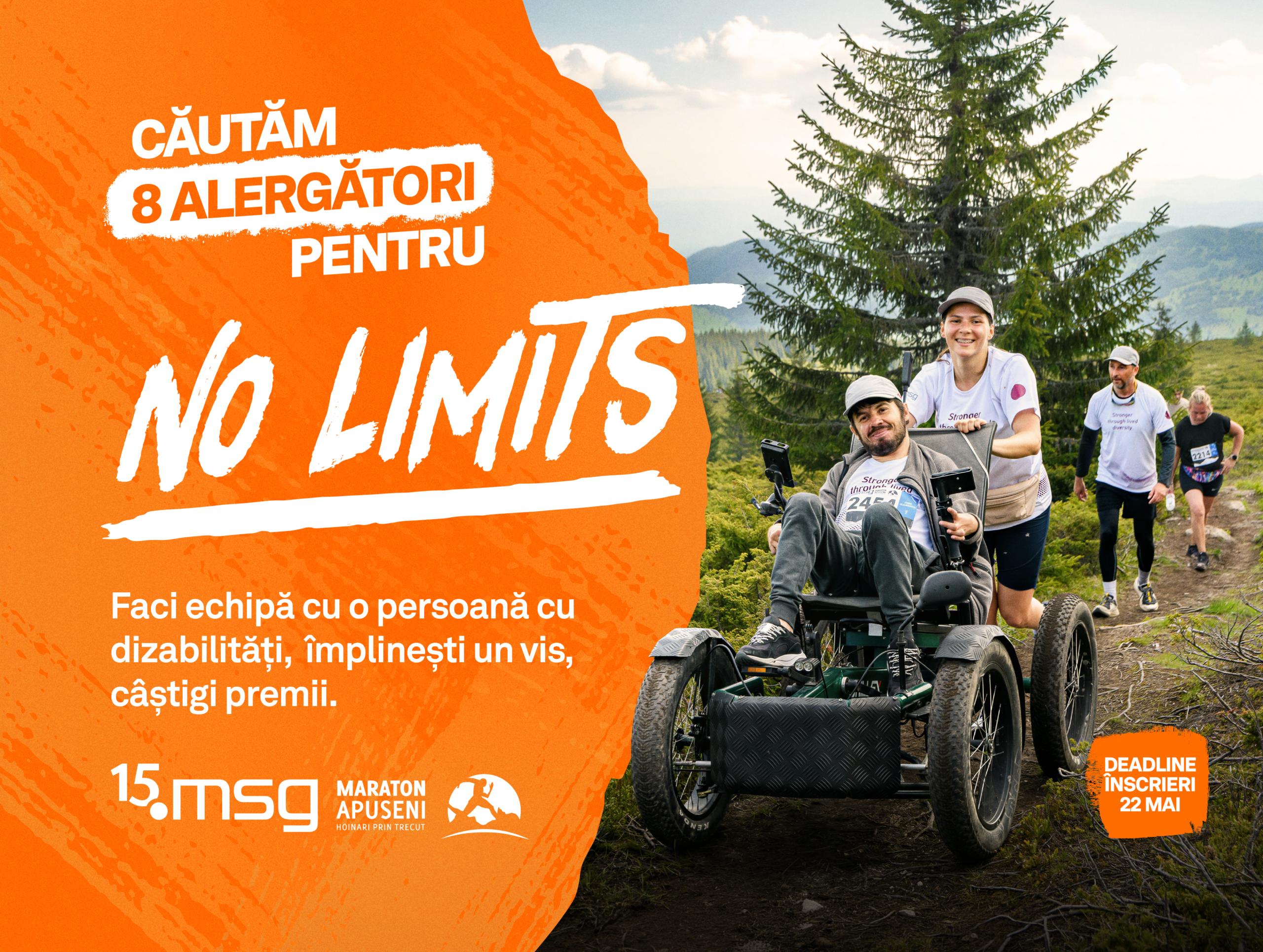 No Limits_cursa pentru persoane cu dizabilitati