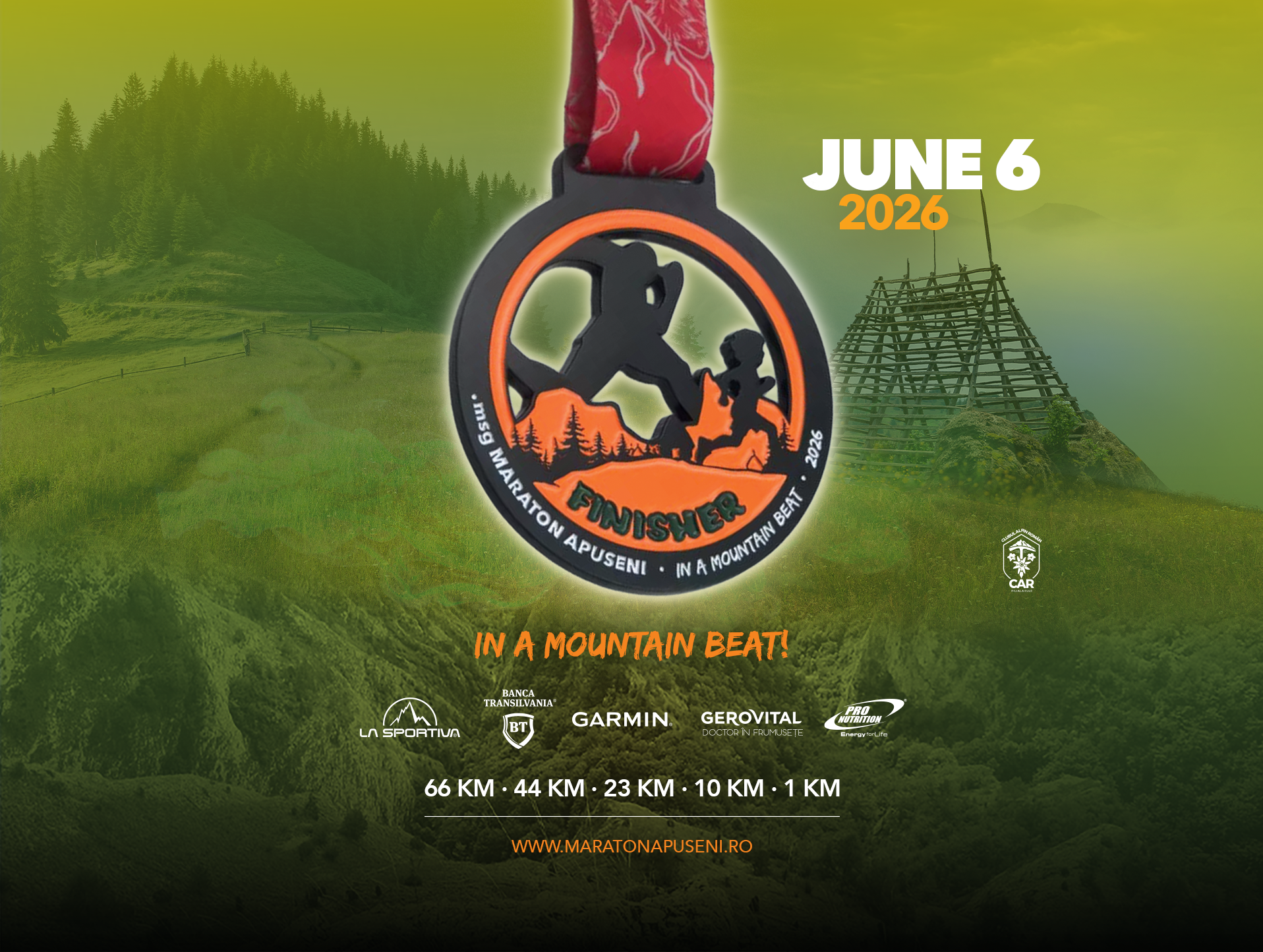 medalia msg Maraton Apuseni 2026