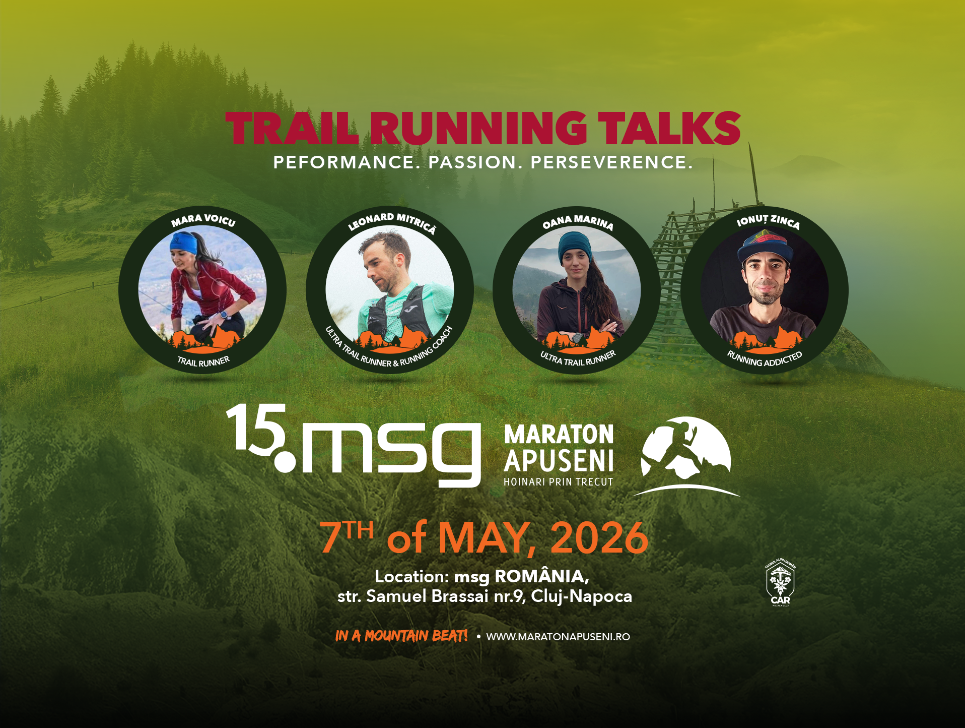 Trail Running Talks cu alergatori de elită!