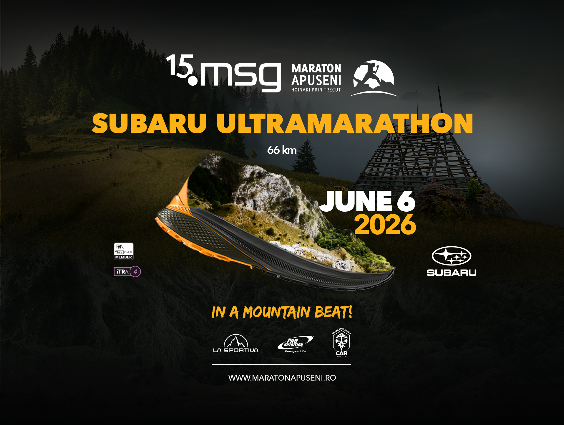 Ultramaraton Subaru în cadrul Maraton Apuseni